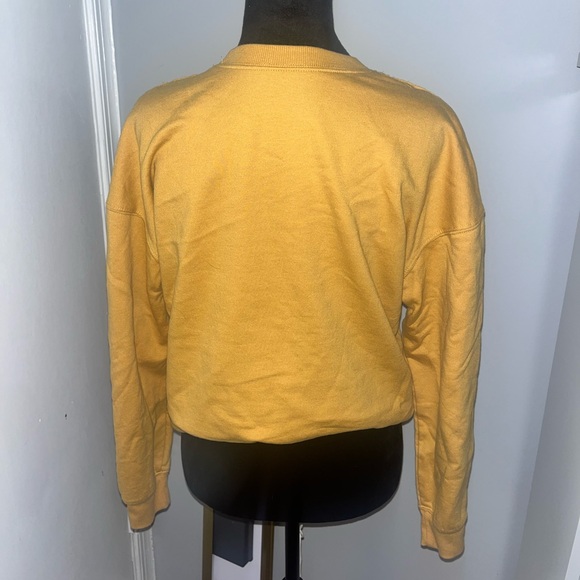 Yellow Women’s Butterfly Sweatshirt - Picture 2 of 3